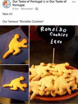 Las galletas ronaldo