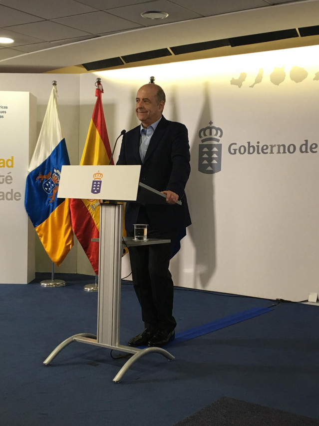 Consejero canario de Industria, Economía y Conocimiento, Pedro Ortega