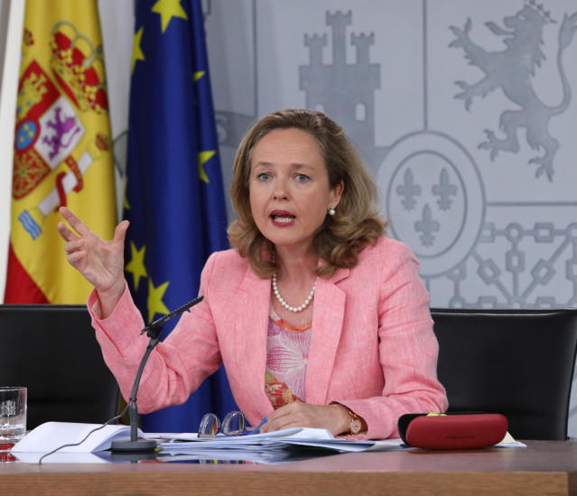 Rueda de prensa tras el Consejo de Ministros de la ministra de Economía