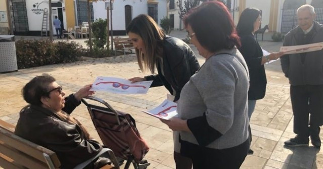 Reparto electoral del PSOE en Moguer (Huelva)