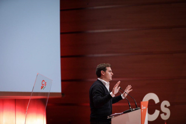 Albert Rivera, en un acto en Cádiz