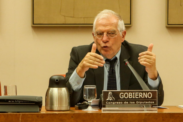 Josep Borrell comparece en Comisión Mixta para la Unión Europea
