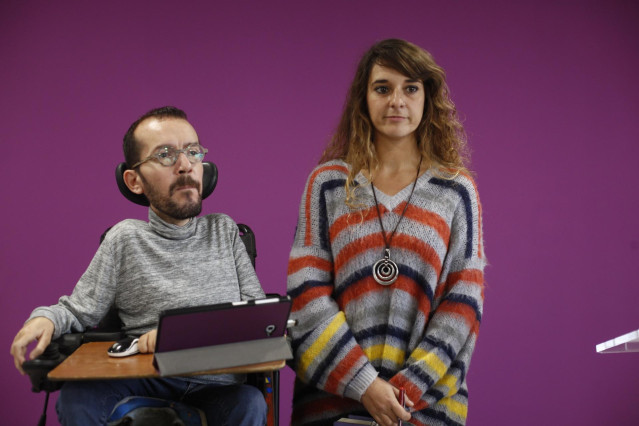 Rueda de prensa tras el Consejo de Coordinación de Podemos