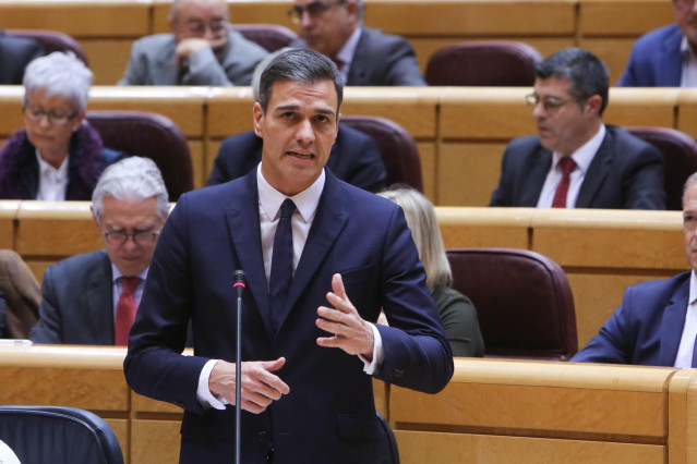 Sesión de control en el Senado
