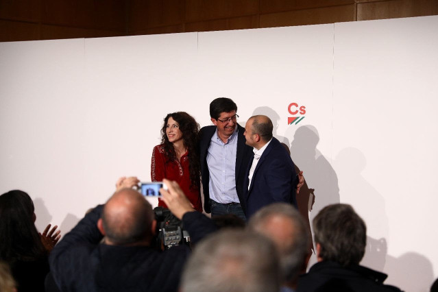 El candidato de Cs a la presidencia de la Junta, Juan Marín