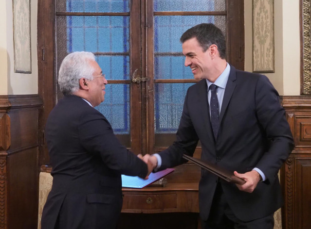 Pedro Sánchez y el primer ministro de Portugal, António Costa, presiden la Cumbr