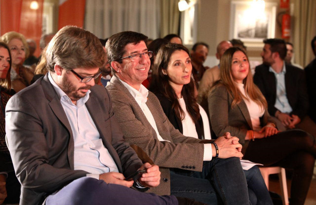 Portavoz de Cs en Andalucía y candidato a la Presidencia de la Junta, Juan Marín
