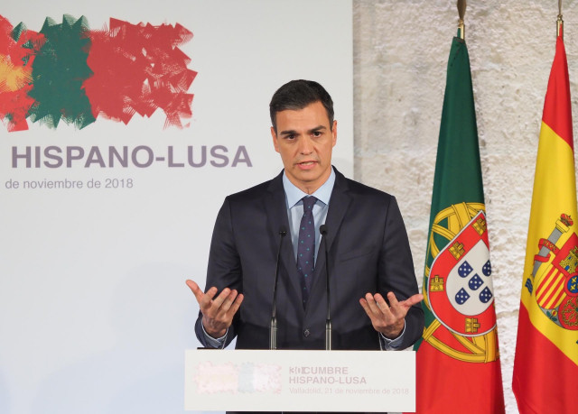 Pedro Sánchez y el primer ministro de Portugal, António Costa, presiden la Cumbr