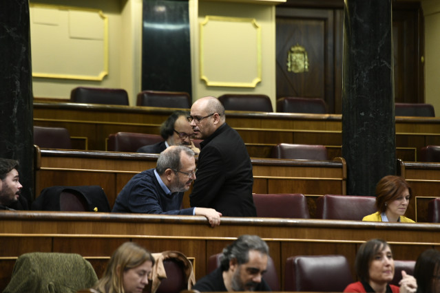 Sesión plenaria en el Congreso de los Diputados