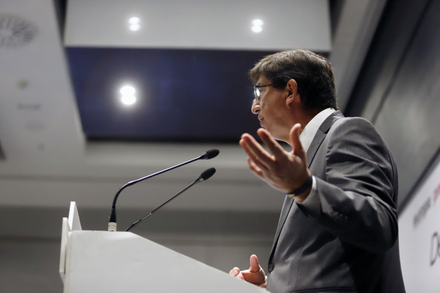 En Málaga, el candidato de Ciudadanos (Cs) a la Presidencia de la Junta, Juan Ma