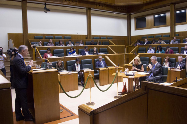 Urkullu en el Parlamento