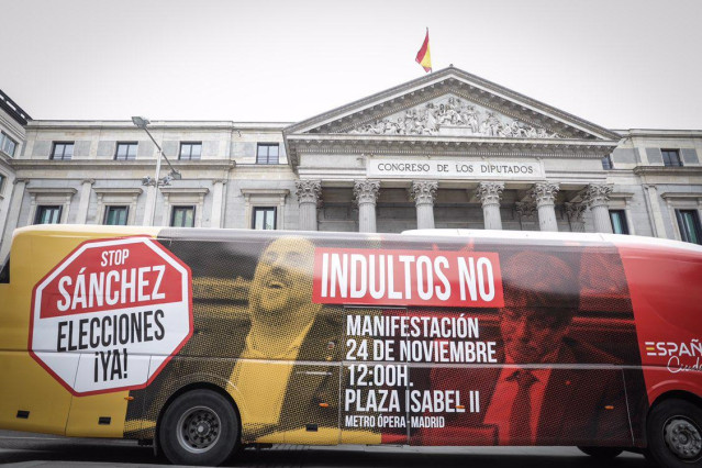 Autobús de España Ciudadana, la plataforma de Ciudadanos