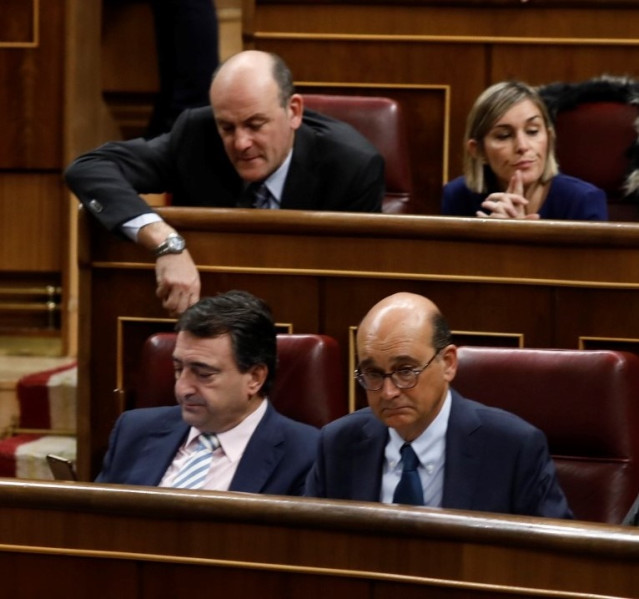 Aitor Esteban, Mikel Legarda, Joseba Agirretxea e Idoia Sagastizabal