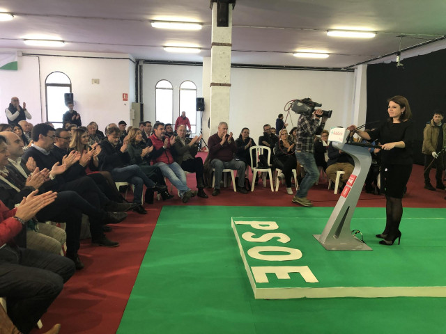 La vicesecretaria general del PSOE, Adriana Lastra.