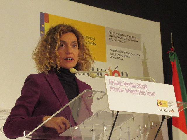 De Política Territorial y Función Pública, Meritxell Batet, en Bilbao