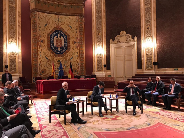 Josep Borrell y su homólogo alemán, Heiko Maas