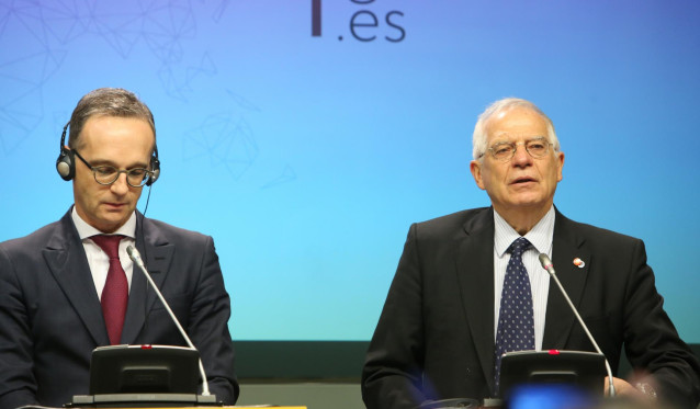 Reunión de Josep Borrell con el  ministro de Asuntos Exteriores de la República