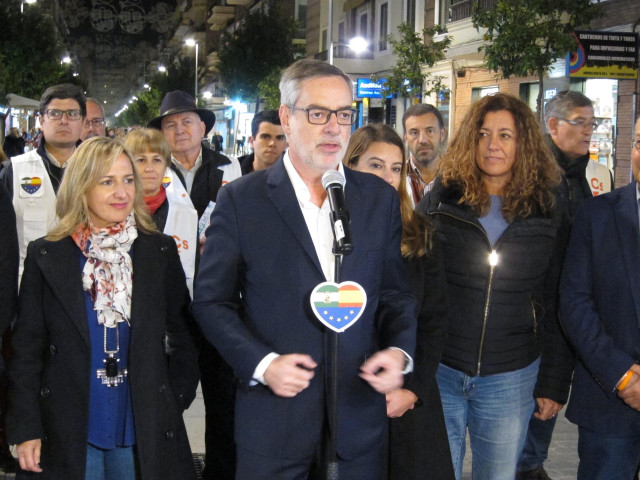 El secretario general de Cs, José Manuel Villegas, en Sevilla