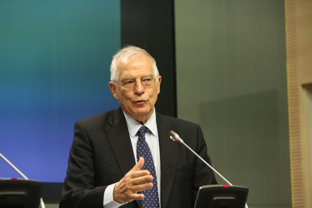 Reunión de Josep Borrell con el  ministro de Asuntos Exteriores de la República