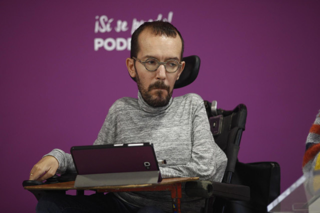 Rueda de prensa tras el Consejo de Coordinación de Podemos