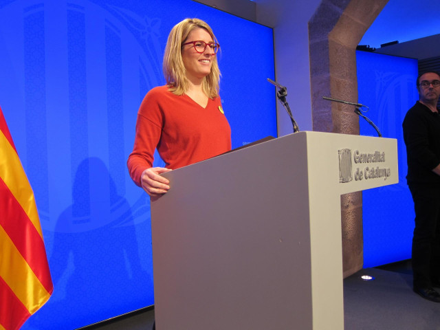 La portavoz del Govern, Elsa Artadi