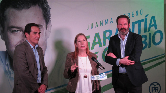 Ana Pastor, Adolfo Molina y José Antonio Nieto
