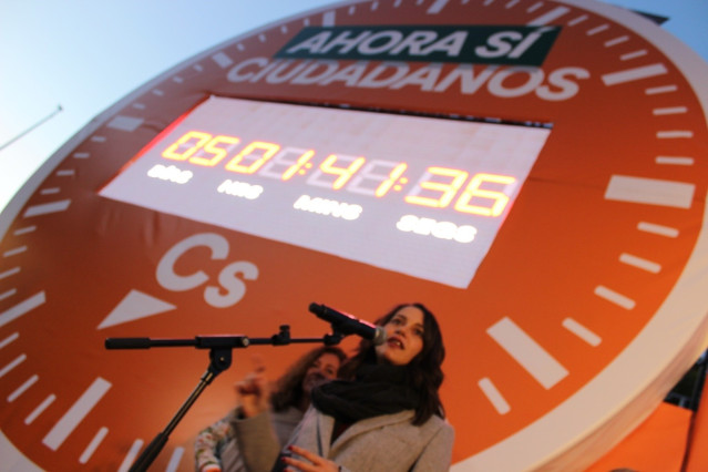 La portavoz nacional de Ciudadanos, Inés Arrimadas