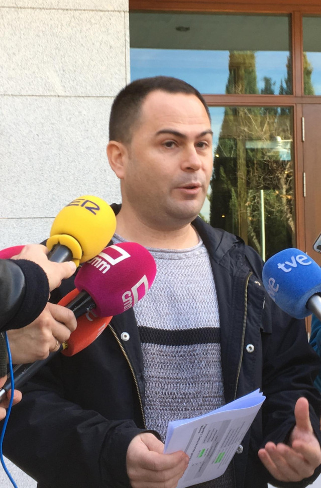 David Llorente, portavoz Podemos en Cortes C-LM