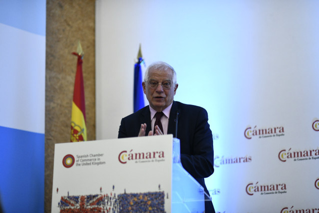 Josep Borrell pronuncia una conferencia sobre el Brexit