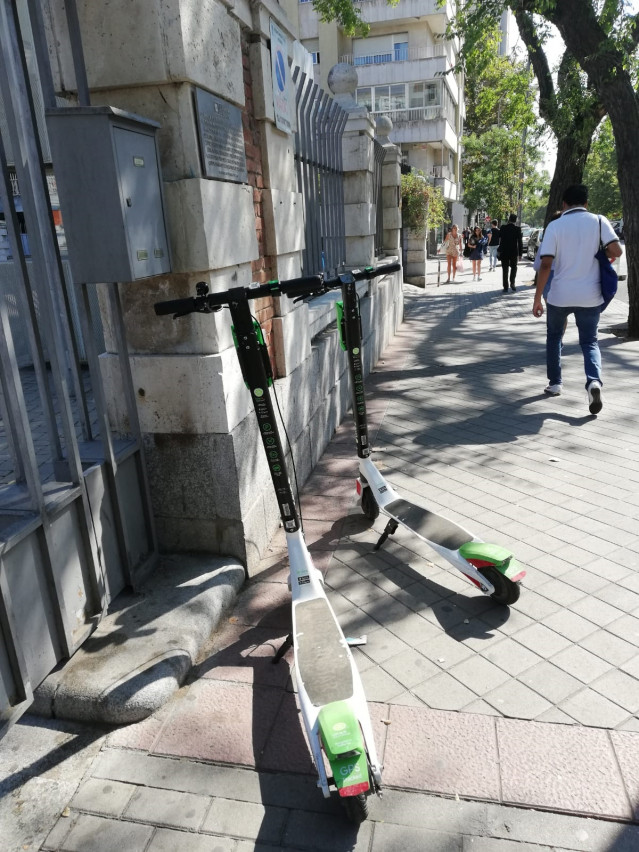 Patinetes eléctricos en Madrid