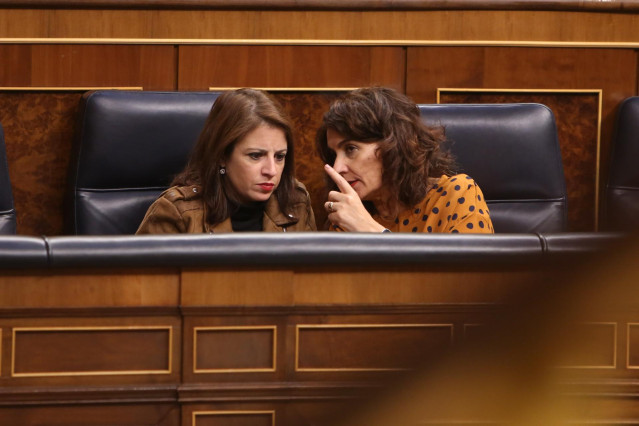 Sesión plenaria en el Congreso de los Diputados