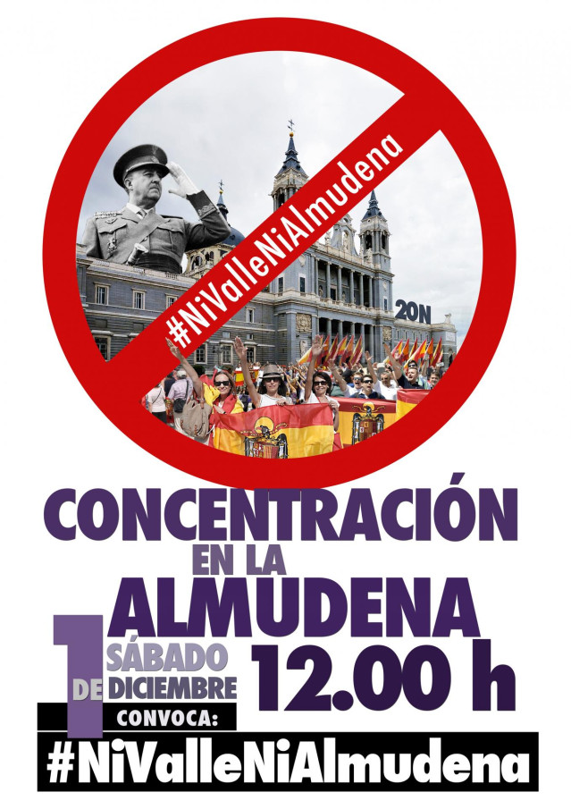 Concentración en La Almudena