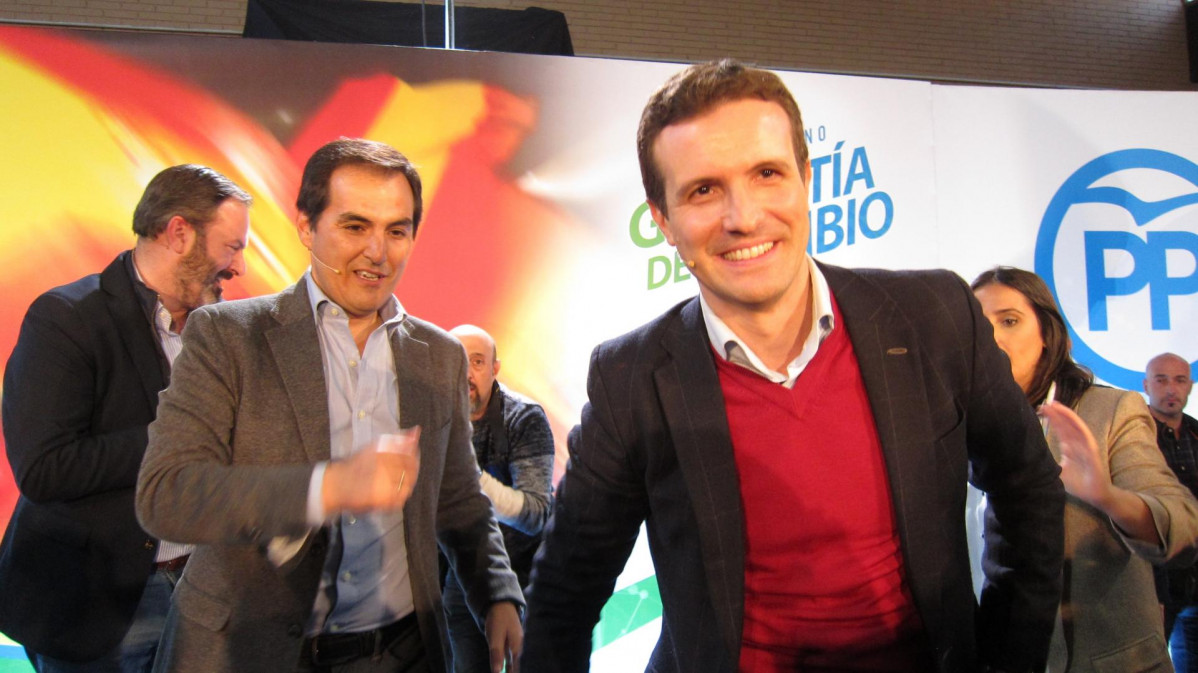 Pablo Casado con José Antonio Nieto