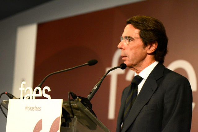 José María Aznar clausura el III Foro #IDEASFAES en Valencia