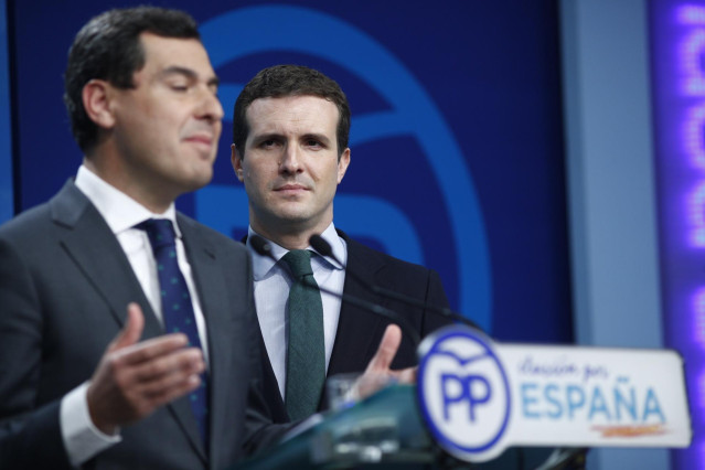 Rueda de prensa en el PP tras la reunión del Comité Ejecutivo Nacional del parti