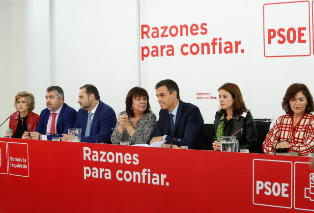 Reunión de la Ejecutiva Federal del PSOE