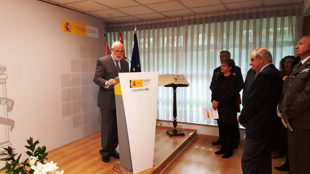 El delegado del Gobierno en el País Vasco, Jesús Loza
