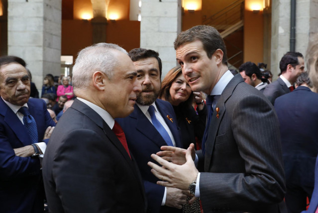 Acto de homenaje a la Constitución de la Comunidad de Madrid en la Real Casa de