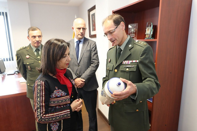La ministra de Defensa, Margarita Robles