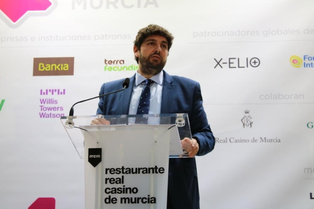 Fernando López Miras participa en el Foro Nueva Murcia