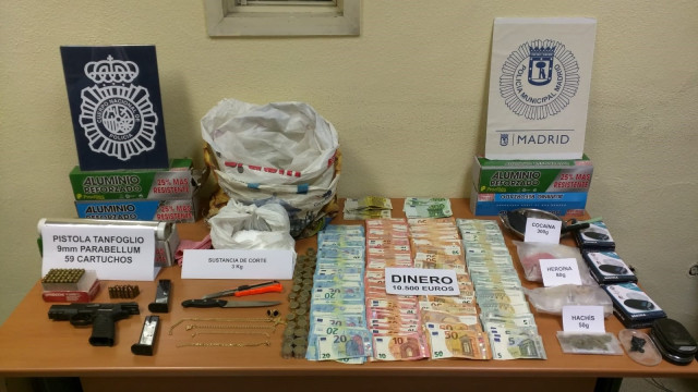 La Policía Nacional detiene a 20 personas al desmantelar seis narcopisos