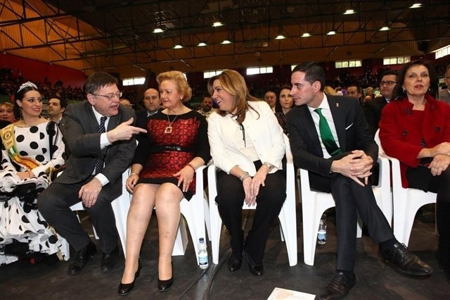 Imagen de archivo de un acto que compartieron Díaz y Puig