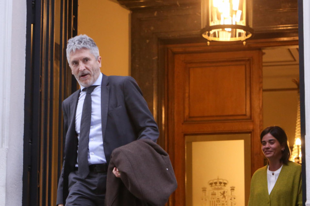 Fernando Grande-Marlaska se reúne con el ministro de Interior francés, Cristophe