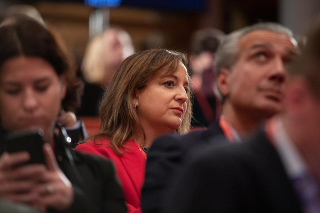 Iratxe García, elegida vicepresidenta primera del PES