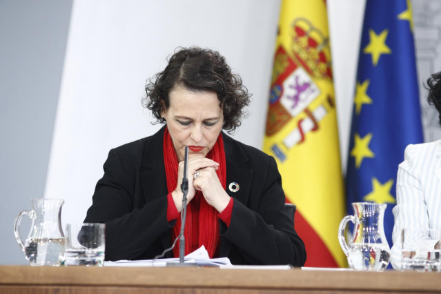 Rueda de prensa tras el Consejo de Ministros