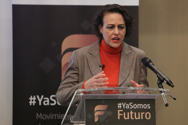 La ministra de Trabajo, Magdalena Valerio, interviene en el encuentro “Ya somos