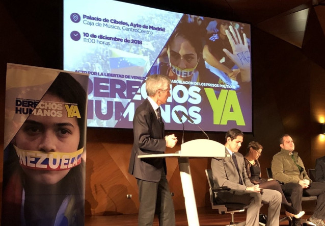 El presidente de la Fundación Libertad y Concordia, Adolfo Suárez Illana