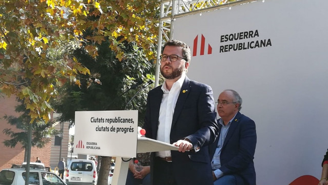 El 'número tres' de ERC y vicepresidente de la Generalitat, Pere Aragonès