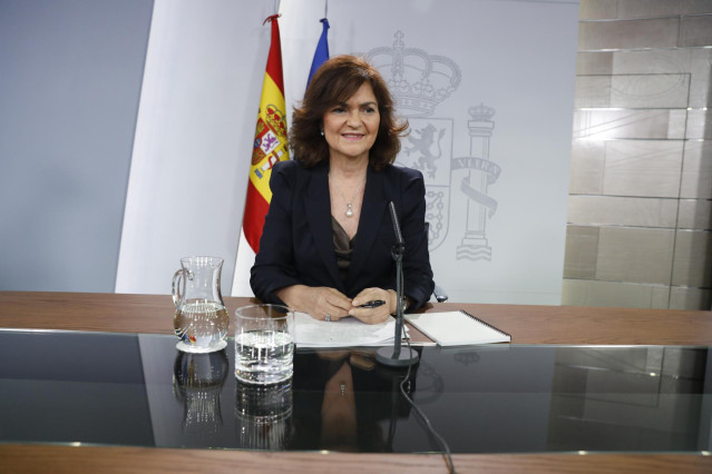 Rueda de prensa posterior al Consejo de Ministros