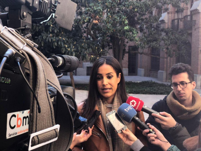 La portavoz de Cs en Madrid, Begoña Villacís